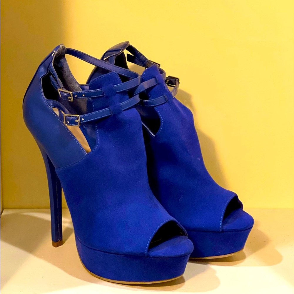 Royal Blue Stilettos